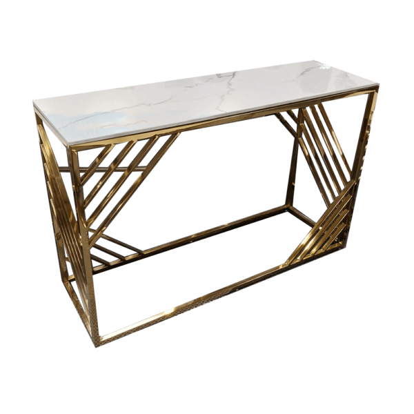 Azure Gold Console Side Table Console Table With Storage Console Tables Home Store UK