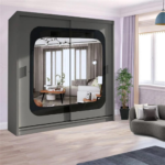Bristol Sliding Cupboard Doors - Sliding Wardrobe With Lights - Home Store UK