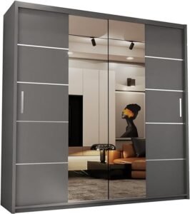 Los Angeles Sliding Door Wardrobe - 3 Door Sliding Wardrobes - Home Store UK