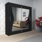 Sofia Sliding Wardrobe Doors - Sliding Wardrobe With Lights - Home Store UK