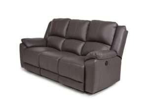 Lambright Dutchboy RV Recliner - Contemporary Modular Sofa Brown Leather Couch - Leather Sofa - Home Store UK