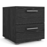 Pepe Bedside Cabinet Table 2 Drawers bed side cabinet Bedside Cabinet Home Store UK