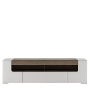 Toronto 190 cm wide TV Cabinet white tv stand - TV Stands - Home Store UK