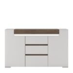 Toronto 2 Door 3 Drawer Sideboard (inc. Plexi Lighting) - Sideboards - Home Store UK