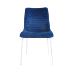 HSUK- Value Zula Blue Dining Chair With Chrome Legs Dining Chairs Home Store UK