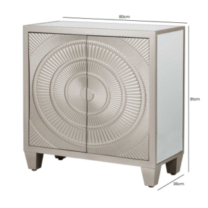 HSUK- Champagne 2 Door Cabinet - Sideboards - Home Store UK