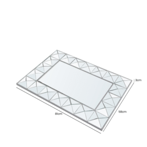 HUSK- Value 58x81 3D Frame Wall Mirror - Mirror Collection - Home Store UK