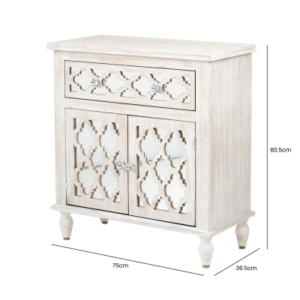 HSUK- Beach 1 Drawer and 2 Door Cabinet - Sideboards - Home Store UK