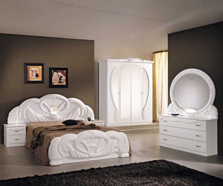 Ben Company Giada White Italian Bedroom Set with 6 Drawer Dresser Italian Bedroom Home Store Uk Ben Company Giada White Italian Bedroom Set with 6 Drawer Dresser Italian Bedroom Home Store Uk