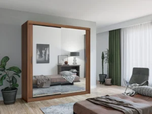 CHICAGO WALNUT WARDROBE Wardrobe Home Store UK