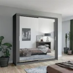CHICAGO GREY WARDROBE Wardrobe Home Store UK