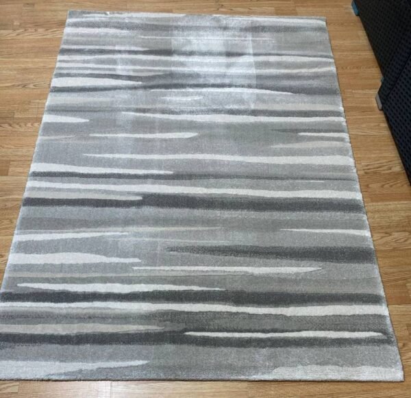 Stripe Pearl Rug – 120×170 - Rugs - Home Store UK
