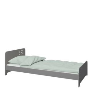 Lowell Bed 90x200cm in Folkestone Grey