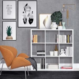 Spring 3x3 Storage Unit in Matt White - Storage Units - Home Store UK