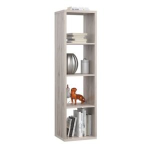 Spring 3 Shelves Storage Unit in Sand Oak - Storage Units - Home Store UK