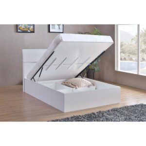 Aspen High Gloss Storage Bed Double - Clearance - Home Store UK