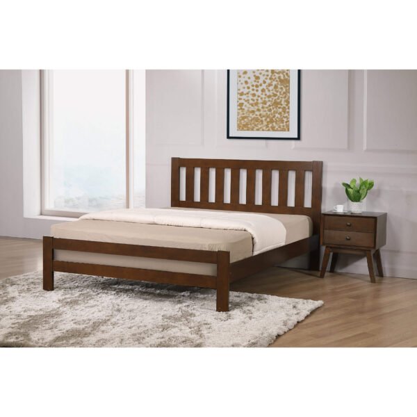 Kenton Double Bed Solid Hardwood Rustic Oak - Clearance - Home Store UK