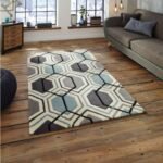 Hong Kong 7526 Grey/Blue - Rugs - Home Store UK