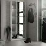 Walsh Shoe Cabinet 5 Mirror Flip Down Doors - Shoe Storage Cabinets - Home Store UK