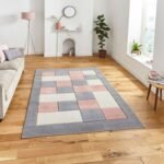 Matrix MT04 Grey/Rose - Rugs - Home Store UK